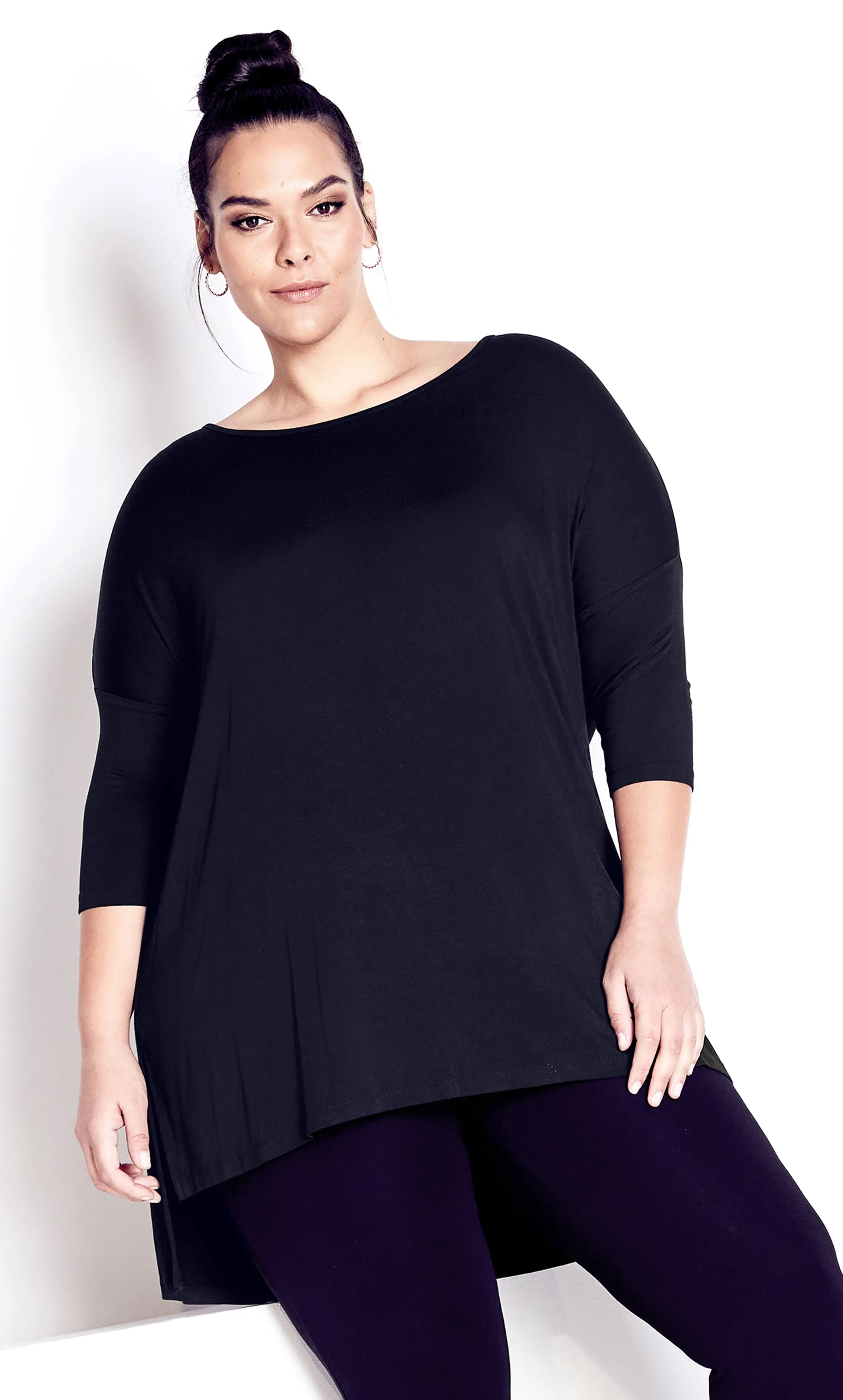 Zim and Zoe Women's Zim&Zoe Plus Size Tunic Zara Bamboo