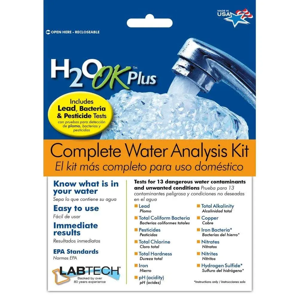 H2O Ok Plus Complete Water Analysis Kit