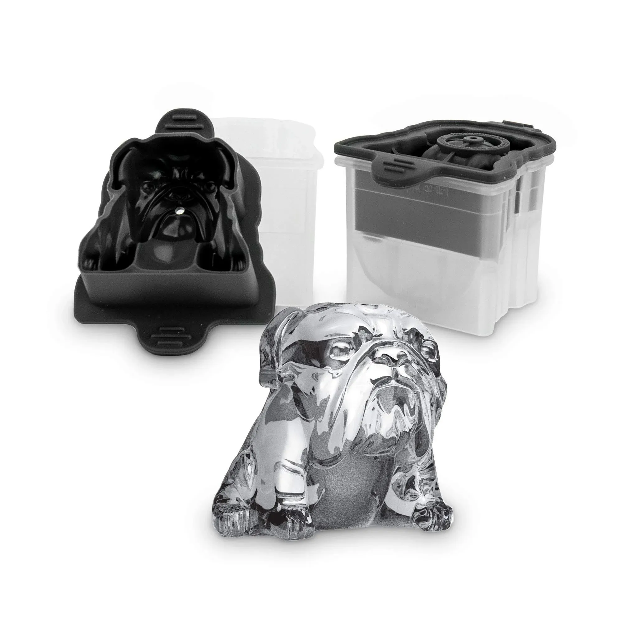 TOVOLO Bulldog Ice Molds Set of 2