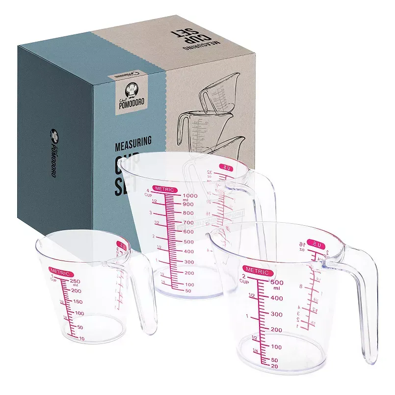 Chef Pomodoro Measuring Cup Set