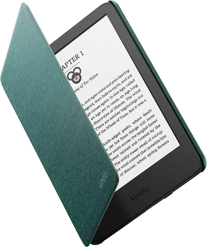 Amazon Kindle Case (11th Generation), Thin and Lightweight, Foldable Protective Cover - Fabric