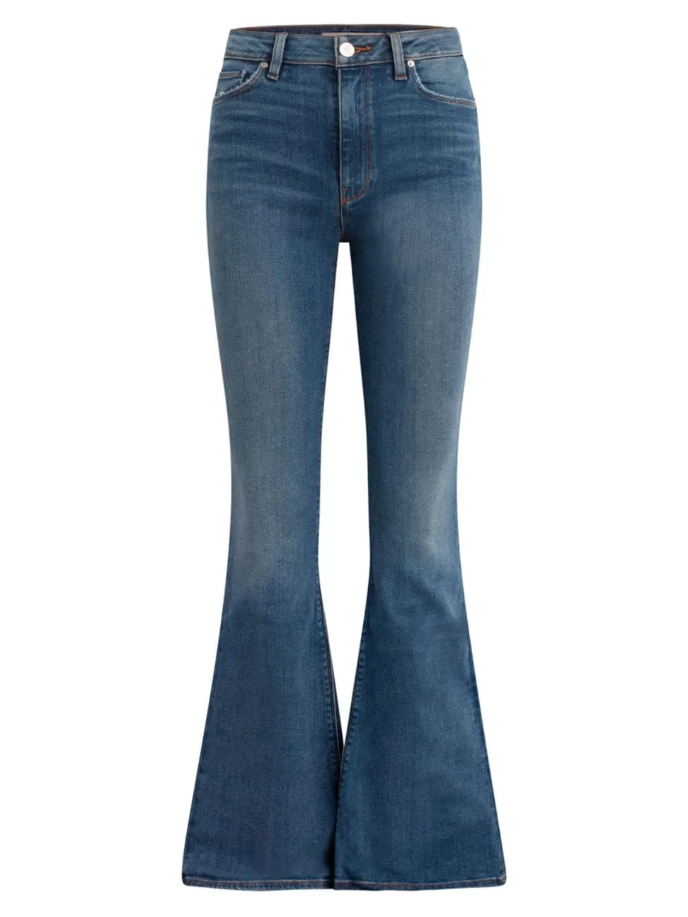 Shop Hudson Women's Holly High-rise Flare Jeans In Sandcastle