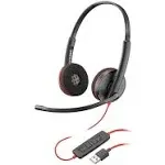 Poly Blackwire 3220 Stereo USB-A Headset