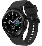 SAMSUNG Galaxy Watch 4 Classic R890 46mm Smartwatch GPS WiFi (International Model) (Black) (Renewed)