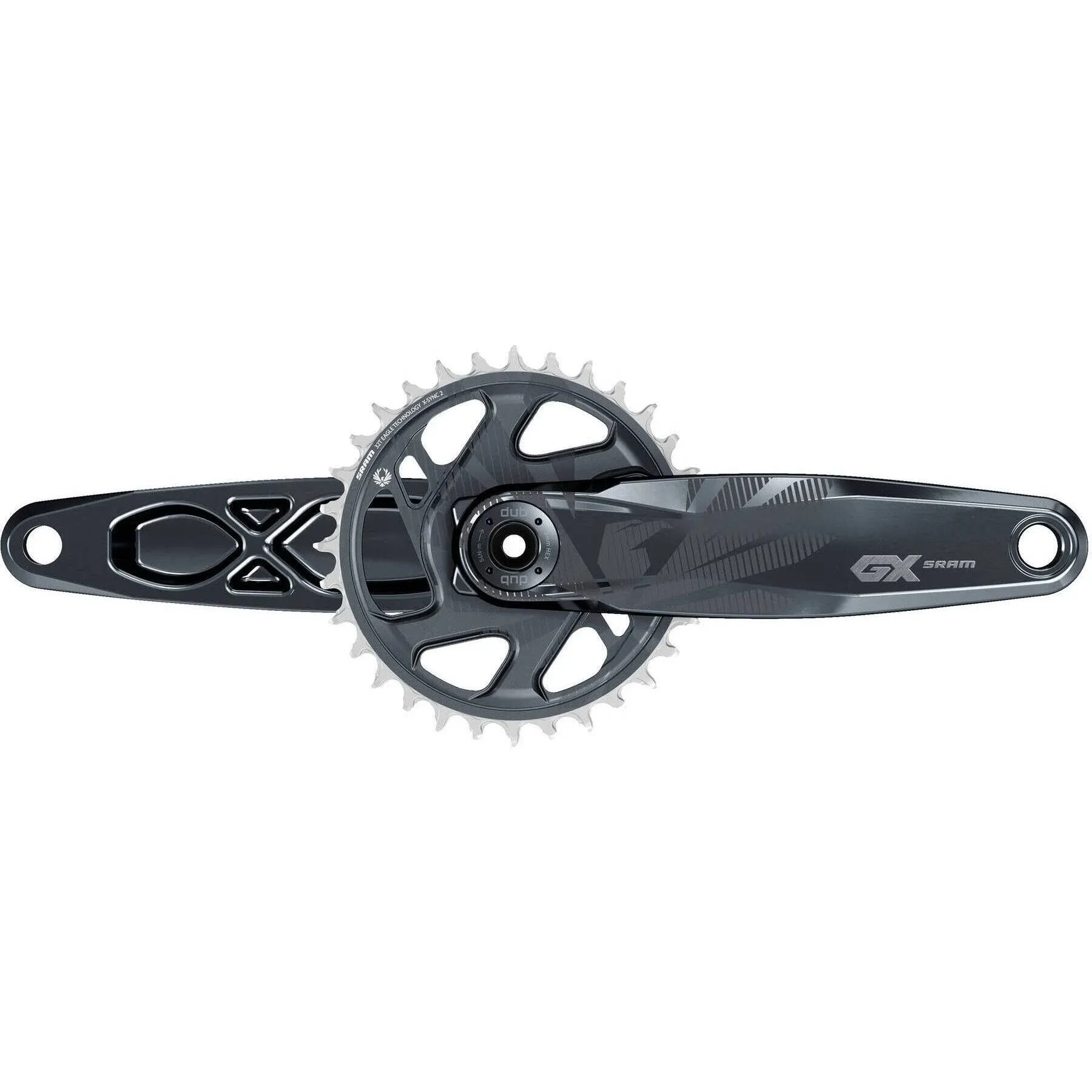 SRAM Gx Eagle Dub Crankset - MTB Wide