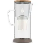 Invigorated Water pH Restore Glass Water Filter Pitcher