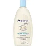 Aveeno Baby Wash & Shampoo - 18 fl oz bottle