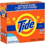 Tide Original 102 Loads, Powder Laundry Detergent, 143 oz