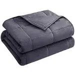 yescool Weighted Blanket 20lbs - 60x80 Cooling Grey