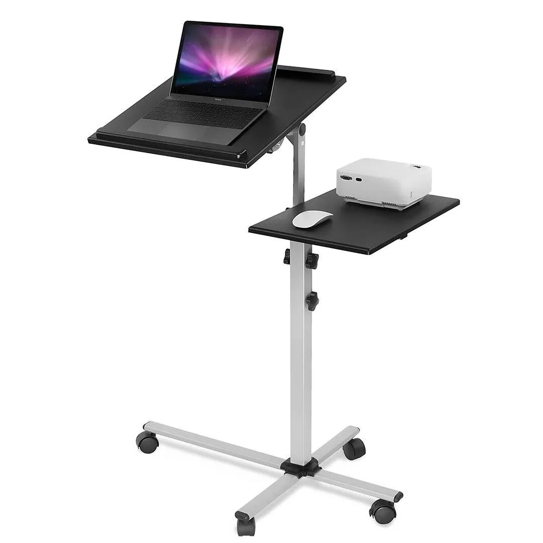 Mount-It! Rolling Laptop Tray and Projector Cart