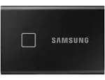 SAMSUNG T7 Touch Portable SSD 500GB - Up to 1050MB/s - USB 3.2 External Solid State Drive, Black (MU-PC500K/WW)