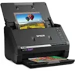 Epson - FastFoto FF-680W Wireless High-Speed Photo Scanning System - Black