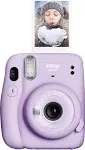 Fujifilm Instax Mini 11 Blush Pink Camera with Fuji Instant Film Twin Pack (20 Pictures) + Pink  Case, Album, Stickers, and More Accessories Bundle