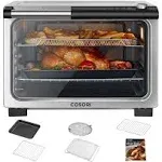 COSORI 11-in-1 26-Quart Ceramic Air Fryer Toaster Oven Combo, Easy Cleanup