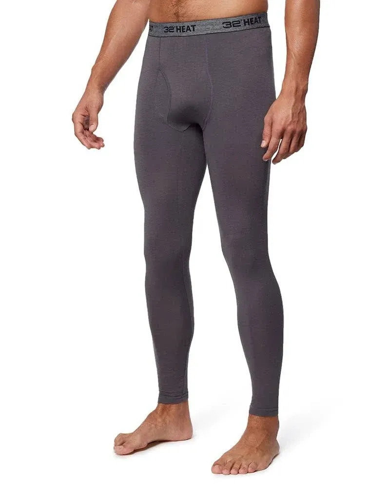 32 Degrees Men's Lightweight Baselayer Legging | Form Fitting | 4-Way Stretch | Thermal