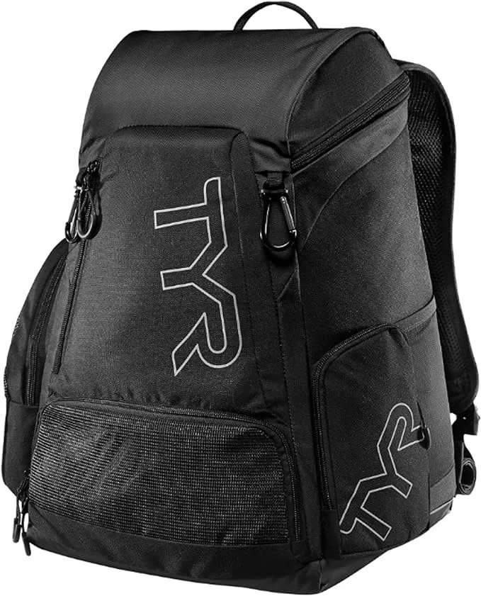 TYR Alliance 30L Backpack All Swimming Equipment, Black, ALL