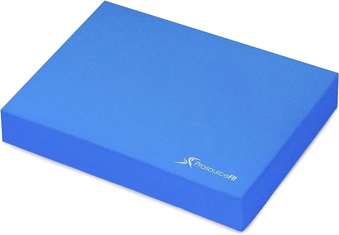 ProsourceFit Exercise Balance Pad made with Non-Slip Cushioned Foam 15.5"x 12.75"