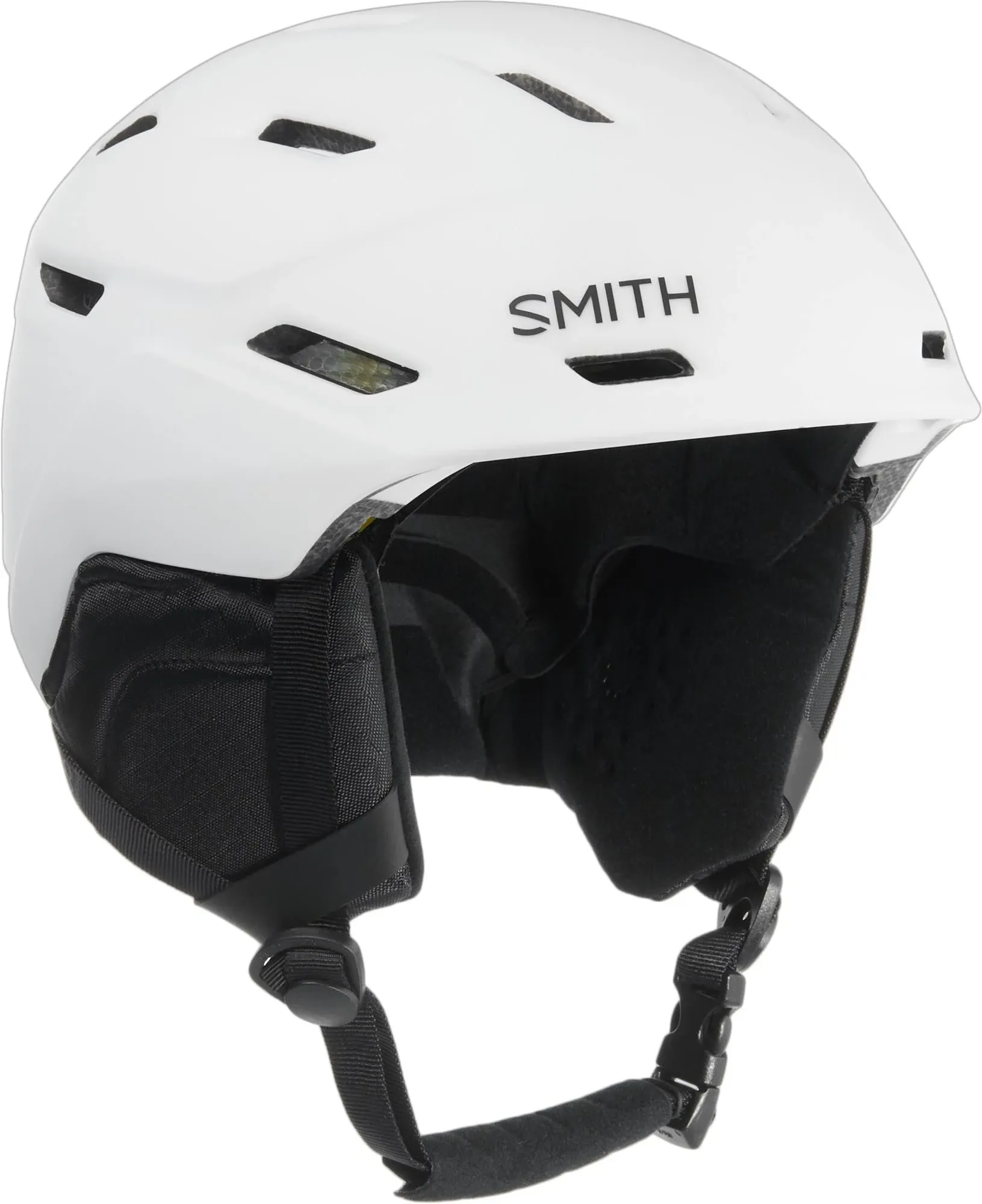 Smith Mission Mips Snow Helmet, Matte White, Small