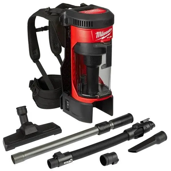 Milwaukee 0885-20 M18 Fuel 3 in 1 Backpack Vacuum