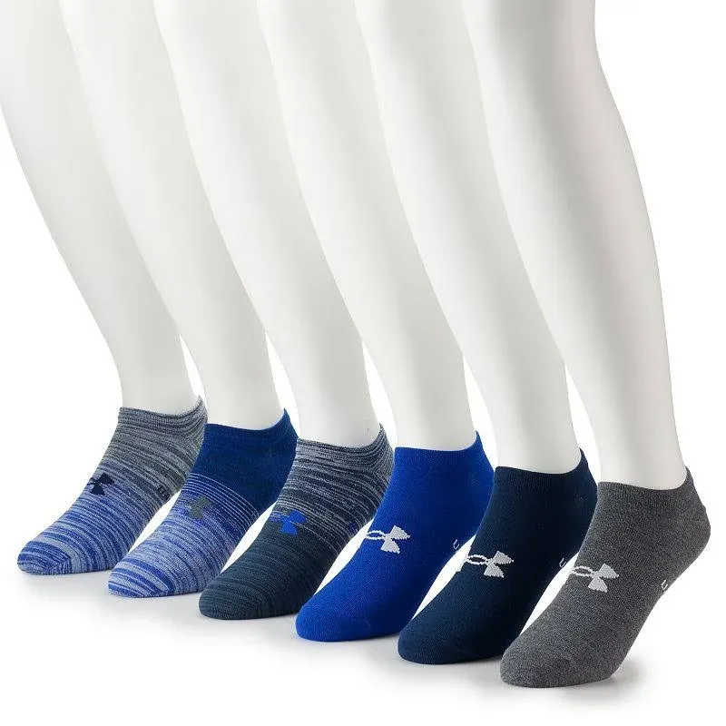 Under Armour mens Essential Lite Socks 6-pair