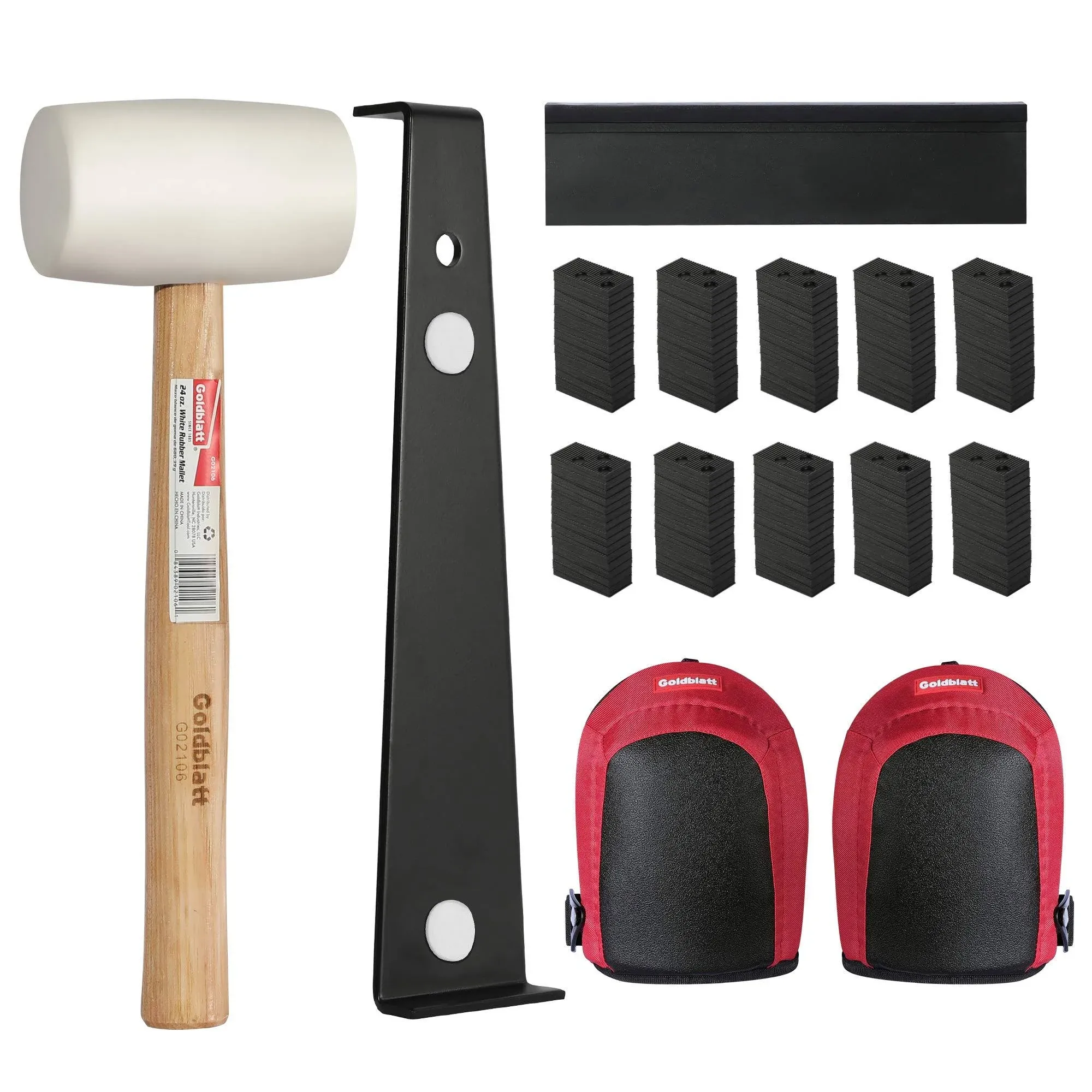 Professional Laminate Wood Flooring Installation Kit 100/30 PCS Spacers Kneepads  | eBay