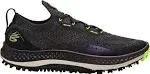 Under Armour Men's Charged Curry SL 23 Golf Shoes, Black/Lime