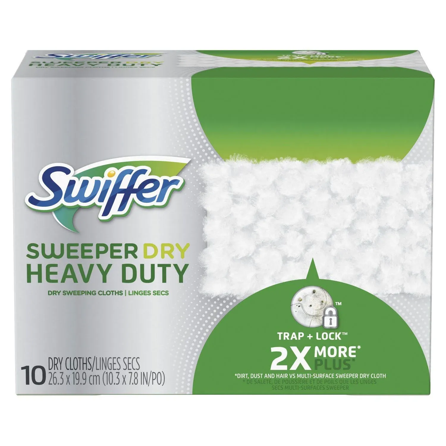 Swiffer Sweeper Heavy Duty Dry Sweeping Cloths 10 ct