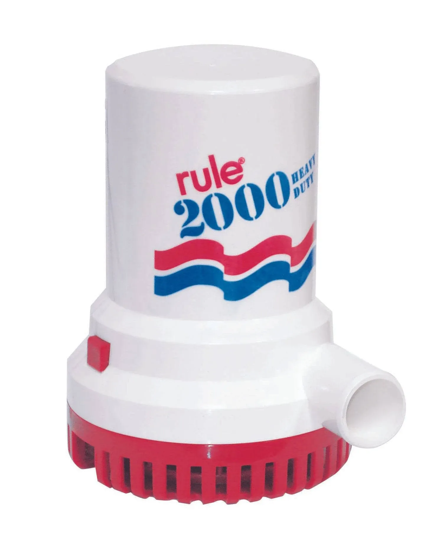 Rule Non-Automatic 12 Volt Bilge Pump With 1-1/8'' Discharge