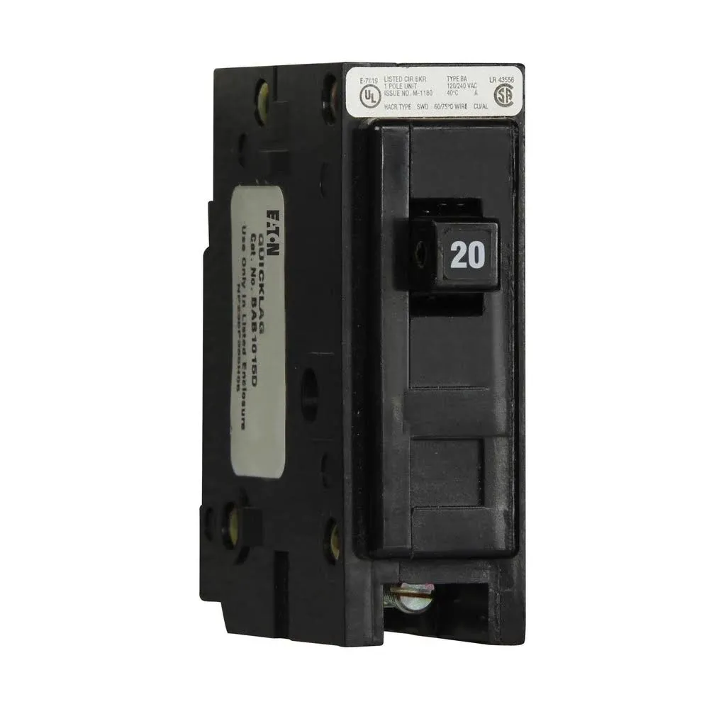 Eaton-Cutler Hammer-Westinghouse BAB1020 Circuit Breaker