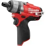 Milwaukee 2402-20 - M12 Fuel 1/4" Hex 2 Speed Screwdriver (Bare Tool)