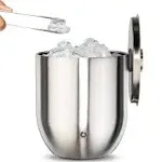 Everyday Collection Double Wall Insulated Stainless Steel Ice Bucket With Lid An