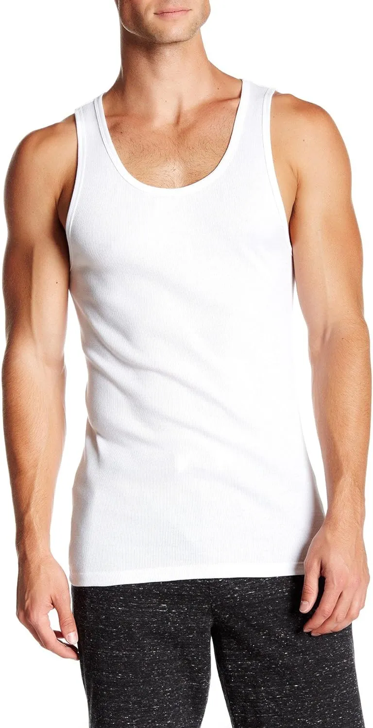 Calvin Klein Cotton Ribbed Tank - Pack of 3