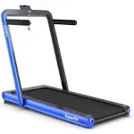 Costway SP37424GN 2-In-1 Folding Home Treadmill