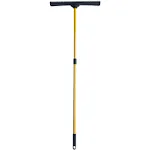 Furemover Heavy Duty Outdoor Pet Hair Remover Rubber Broom, Black and Yellow