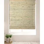 Arlo Blinds Cordless Petite Rustique Bamboo Roman Shades Blinds - Size: 20" W x 60" H