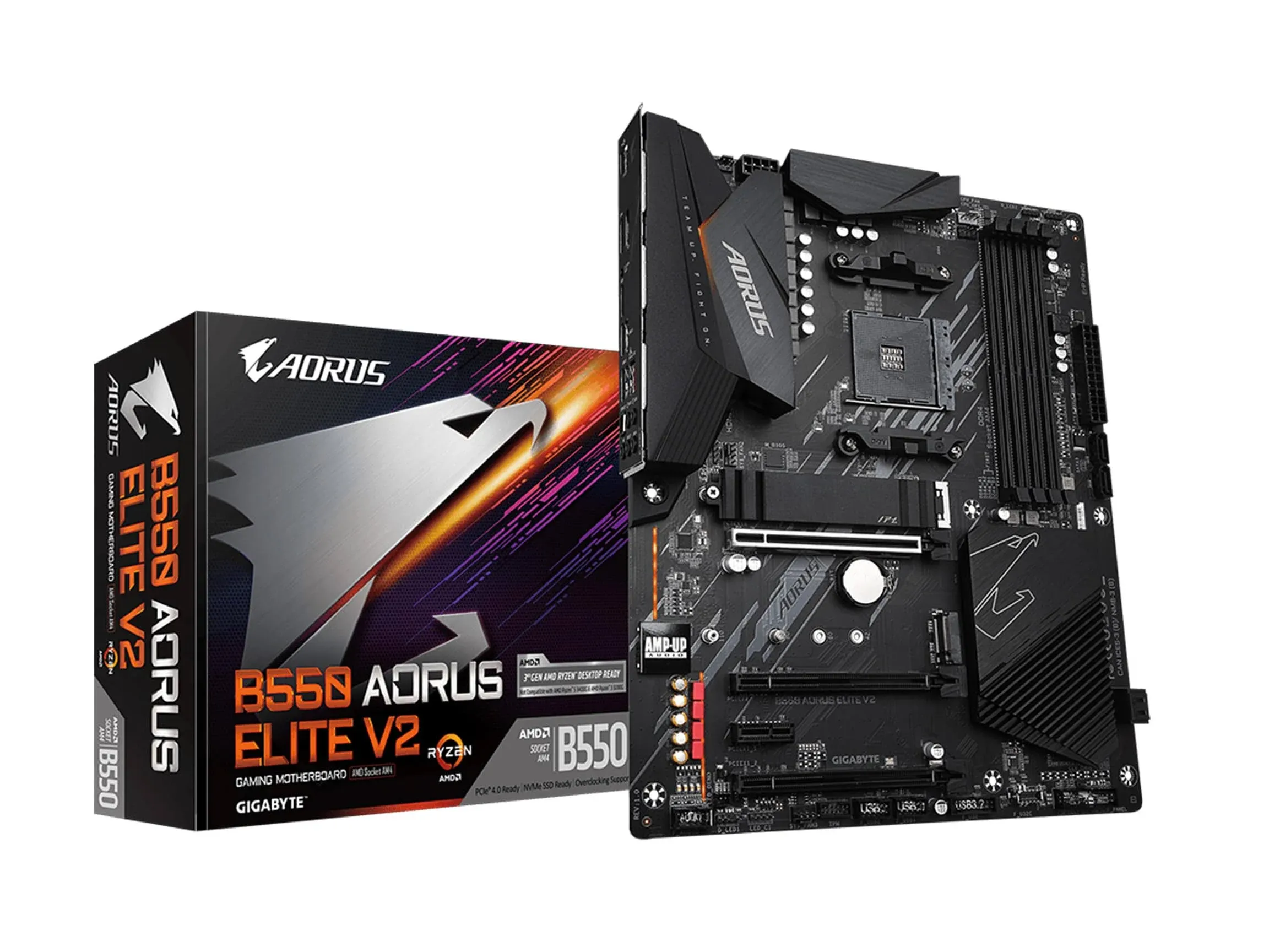 Gigabyte B550 Aorus Elite AX V2 AMD AM4 ATX Motherboard