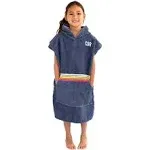 COR Surf Poncho Changing Towel Robe with Hood and Front Pocket for Kids, Doubles Up As Beach Towel and Blanket