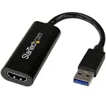 StarTech Slim USB 3.0 to HDMI Adapter 1080p Video USB32HDES