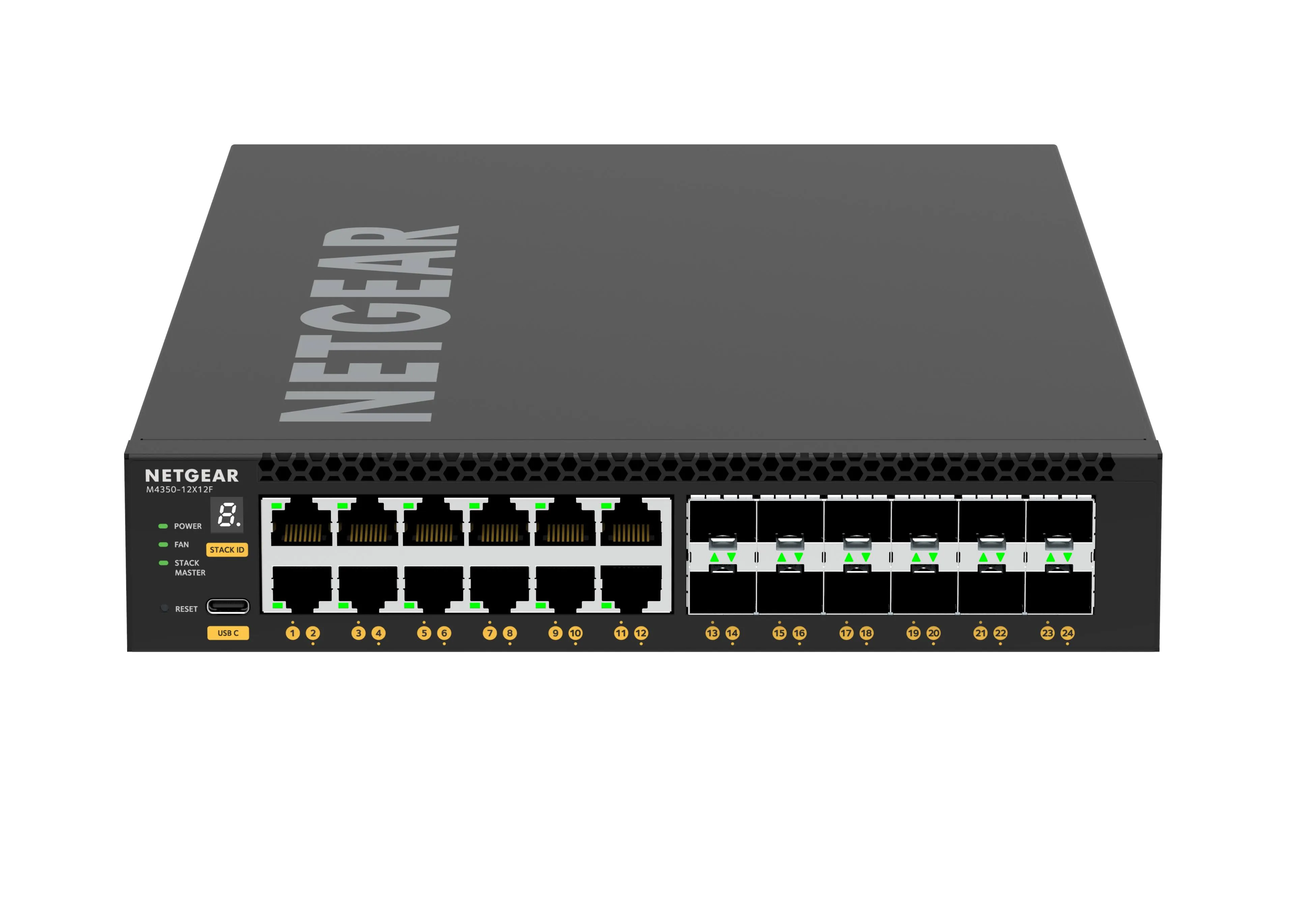 NETGEAR XSM4324-100NES 24PT M4350-12X12F MANAGED SWITCH