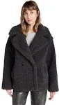 UGG Women's Gertrude Short Teddy Coat