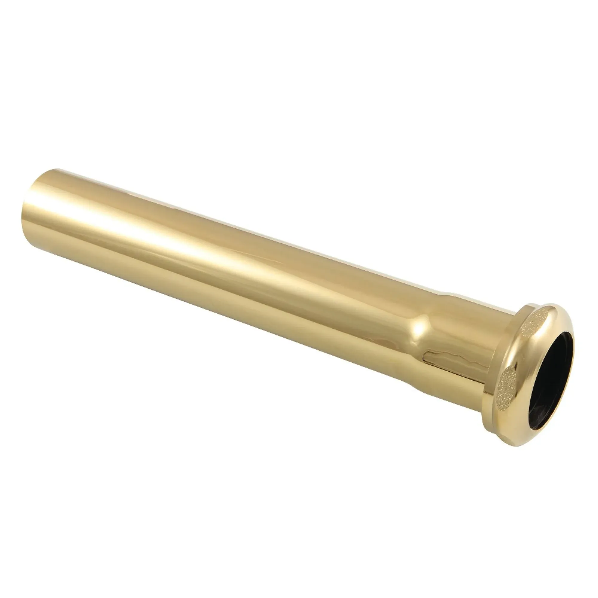 Fauceture EVP1002 Century 8-Inch x 1-1/4 inch O.D Slip Joint Brass Extension Tube, Polished Brass