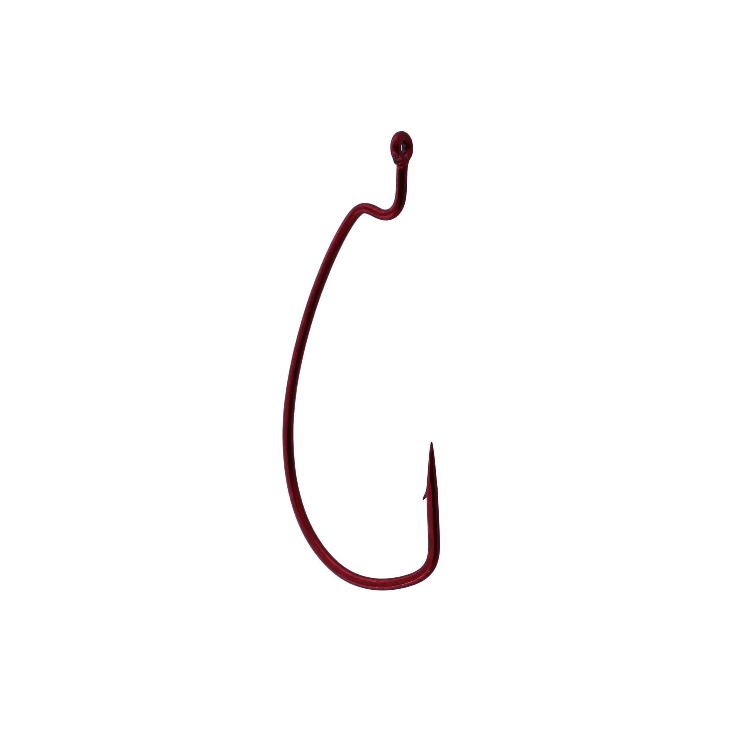 Gamakatsu Offset EWG Worm Hook Red 3/0