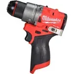 Milwaukee 3404-20 12V Fuel Cordless 1/2" Hammer Drill/Driver (Bare Tool)