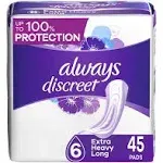 Always Discreet Heavy Incontinence Pads