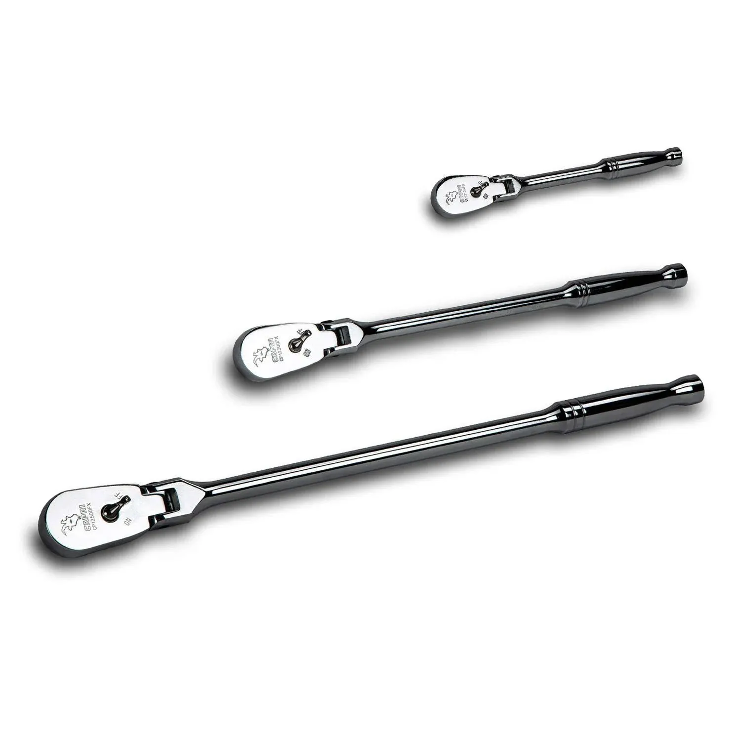 Capri Tools Ratchets True 72-Tooth 5-Degree Swing Arc 3-Pcs Set/Flex-Head Garage