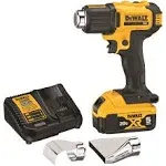 DeWalt DCE530P1 20V MAX* Cordless Heat Gun Kit