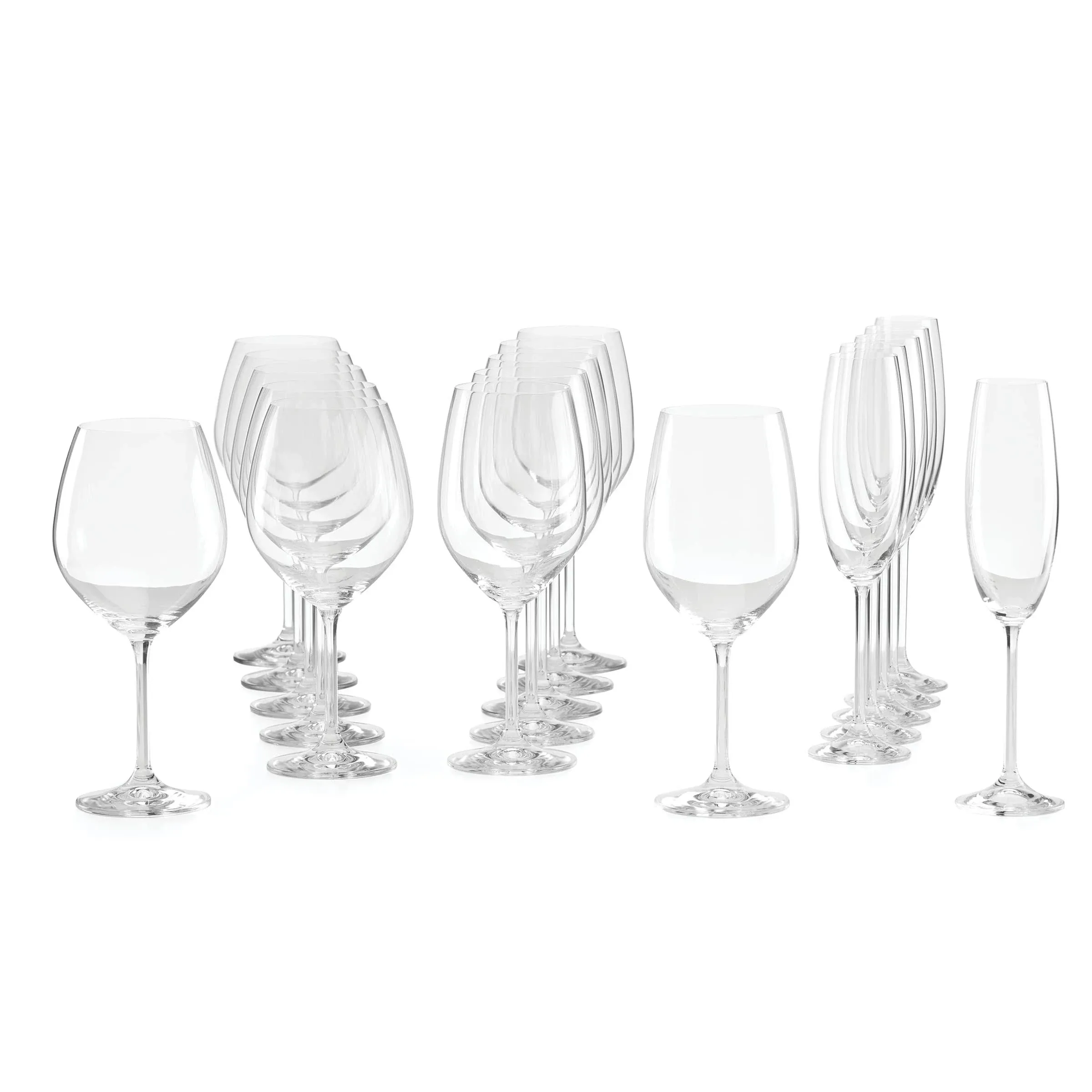 Lenox | Tuscany Classics Assorted Wine Glass, Set of 18 | Realry