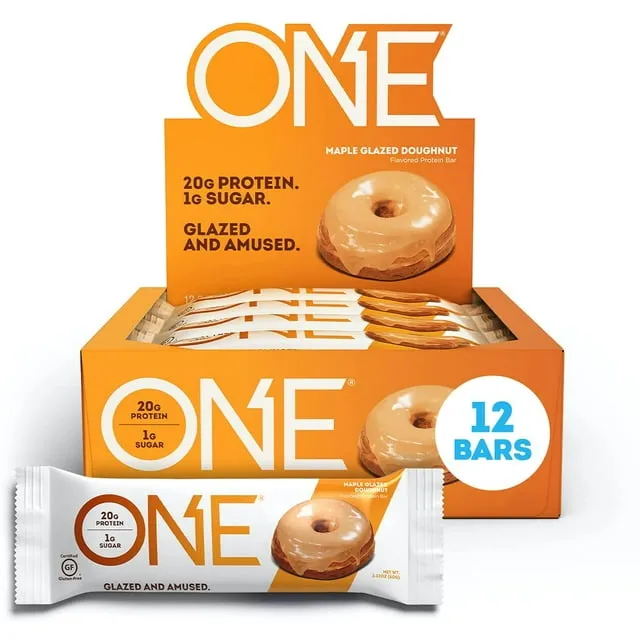 One Protein Bar Maple Glazed Doughnut