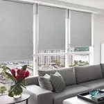 LUCKUP 100% Blackout Waterproof Fabric Window Roller Shades Blind, Thermal...