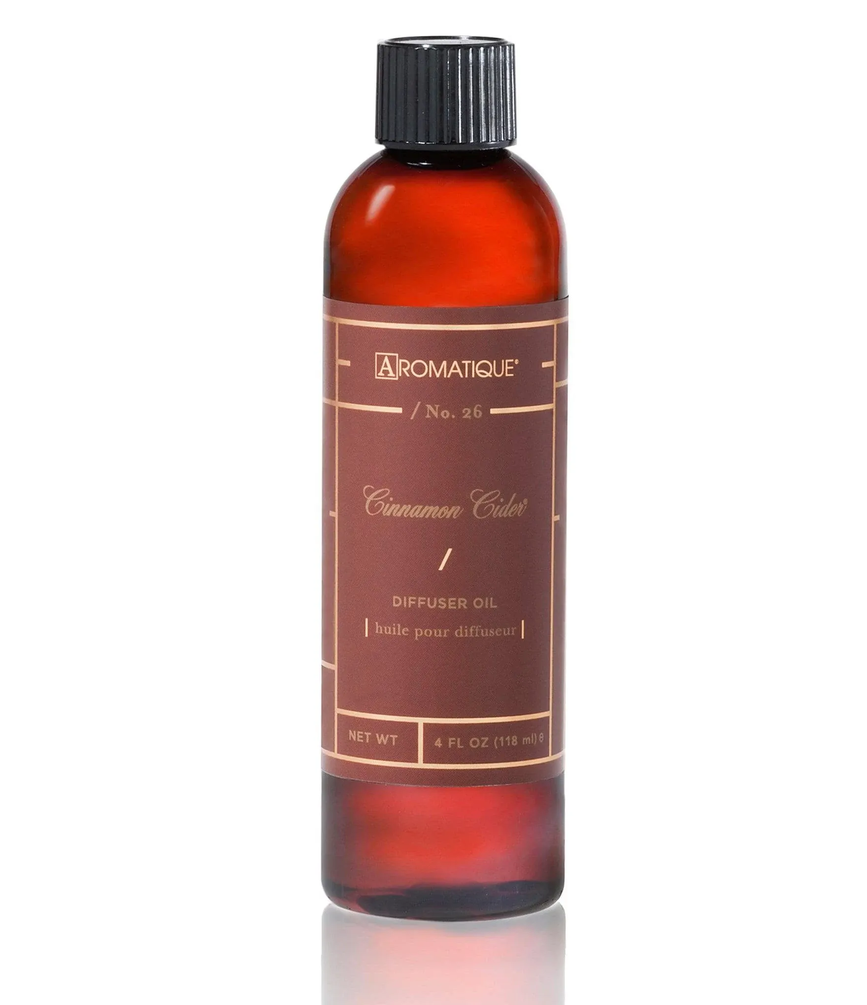 Aromatique Cinnamon Cider Fragrant Diffuser Refill Oil 4 fl oz for Reed...